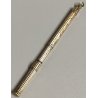 ANTICA PENNA STILOGRAFICA retrattile PENCIL TELESCOPICA Vittoriana oro DIP PEN