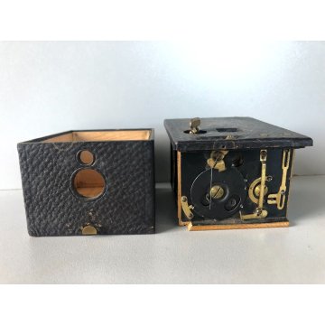 RARA MACCHINA FOTOGRAFICA Eastman Kodak Pocket Model '96 BOX CAMERA NY USA 1890s