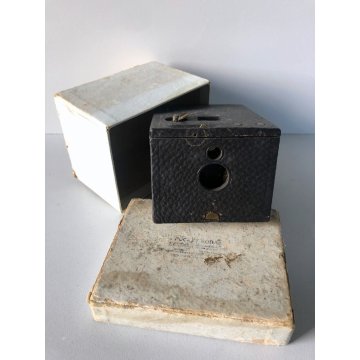 RARA MACCHINA FOTOGRAFICA Eastman Kodak Pocket Model '96 BOX CAMERA NY USA 1890s