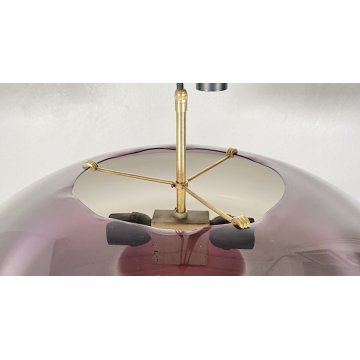LAMPADARIO DESIGN SOFFITTO STILE GAETANO SCIOLARI STILNOVO ANNI 50 VINTAGE