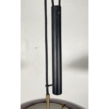 LAMPADARIO DESIGN SOFFITTO STILE GAETANO SCIOLARI STILNOVO ANNI 50 VINTAGE