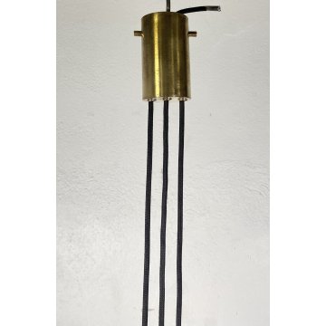 LAMPADARIO DESIGN SOFFITTO STILE GAETANO SCIOLARI STILNOVO ANNI 50 VINTAGE