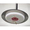 LAMPADARIO DESIGN SOFFITTO STILE GAETANO SCIOLARI STILNOVO ANNI 50 VINTAGE