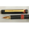 FERRARI by Cartier Aurora PENNA STILOGRAFICA Nero Rosso Oro VINTAGE FOUNTAIN PEN