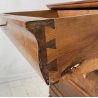 ANTICO COMO CASSETTONE 1800 CAPPUCCINO 4 CASSETTI INTARSIATO LEGNO NOCE EPOCA