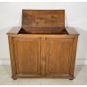 ANTICA CREDENZA PORTA LEGNA NOCE LEGNAIA 1800 LEGNO CAMINO EPOCA RIBALTA SALOTTO