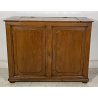 ANTICA CREDENZA PORTA LEGNA NOCE LEGNAIA 1800 LEGNO CAMINO EPOCA RIBALTA SALOTTO