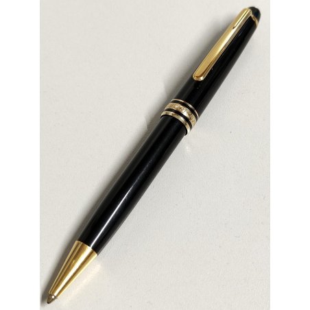 PENNA SFERA Montblanc Meisterstuck Pix CLASSIC NERO ORO vintage BALLPOINT PEN