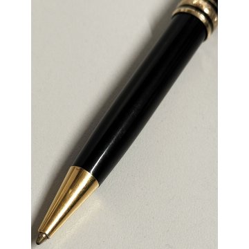 PENNA SFERA Montblanc Meisterstuck Pix CLASSIC NERO ORO vintage BALLPOINT PEN