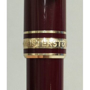 PENNA Montblanc Meisterstuck Pix CLASSIC BORDEAUX ORO vintage BALLPOINT PEN