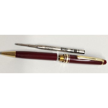 PENNA Montblanc Meisterstuck Pix CLASSIC BORDEAUX ORO vintage BALLPOINT PEN