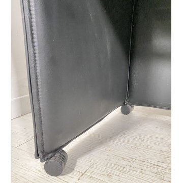 COPPIA POLTRONA DESIGN ATTR. CASSINA MODELLO BREAK 401 MARIO BELLINI ANNI 70/80