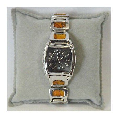 OROLOGIO POLSO di FORMA LUSSO Alviero Martini 1 Classe VINTAGE OLD WATCH data