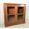 ANTICA CREDENZA VETRINA LEGNO QUERCIA ETAGERE PRIMI 1900 ESPOSITORE EPOCA VETRO