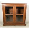 ANTICA CREDENZA VETRINA LEGNO QUERCIA ETAGERE PRIMI 1900 ESPOSITORE EPOCA VETRO