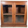 ANTICA CREDENZA VETRINA LEGNO QUERCIA ETAGERE PRIMI 1900 ESPOSITORE EPOCA VETRO