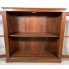 ANTICA CREDENZA VETRINA LEGNO QUERCIA ETAGERE PRIMI 1900 ESPOSITORE EPOCA VETRO
