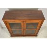 ANTICA CREDENZA VETRINA LEGNO QUERCIA ETAGERE PRIMI 1900 ESPOSITORE EPOCA VETRO