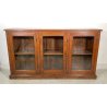 ANTICA CREDENZA VETRINA LEGNO QUERCIA ETAGERE PRIMI 1900 ESPOSITORE EPOCA VETRO