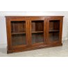 ANTICA CREDENZA VETRINA LEGNO QUERCIA ETAGERE PRIMI 1900 ESPOSITORE EPOCA VETRO