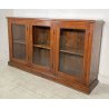 ANTICA CREDENZA VETRINA LEGNO QUERCIA ETAGERE PRIMI 1900 ESPOSITORE EPOCA VETRO