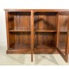 ANTICA CREDENZA VETRINA LEGNO QUERCIA ETAGERE PRIMI 1900 ESPOSITORE EPOCA VETRO