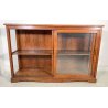 ANTICA CREDENZA VETRINA LEGNO QUERCIA ETAGERE PRIMI 1900 ESPOSITORE EPOCA VETRO