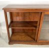 ANTICA CREDENZA VETRINA LEGNO QUERCIA ETAGERE PRIMI 1900 ESPOSITORE EPOCA VETRO