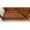 ANTICA CREDENZA VETRINA LEGNO QUERCIA ETAGERE PRIMI 1900 ESPOSITORE EPOCA VETRO