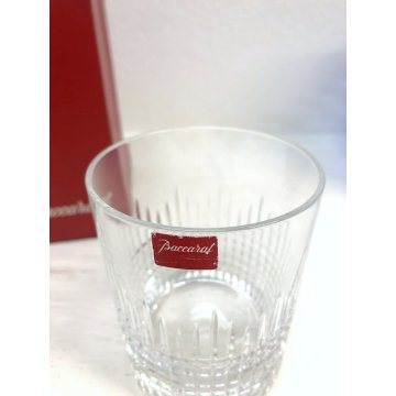 SET 2 BICCHIERI CRISTALLO Baccarat “Nancy Tumbler” HIGHBALL DA WHISKY 10,5 cm/h