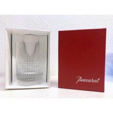 SET 2 BICCHIERI CRISTALLO Baccarat “Nancy Tumbler” HIGHBALL DA WHISKY 10,5 cm/h