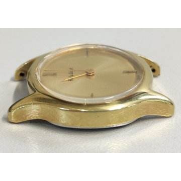 ANTICO OROLOGIO POLSO Philip Watch 318 Champagne PLAQUE OR meccanico WRIST WATCH