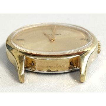 ANTICO OROLOGIO POLSO Philip Watch 318 Champagne PLAQUE OR meccanico WRIST WATCH