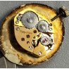 ANTICO OROLOGIO POLSO Philip Watch 318 Champagne PLAQUE OR meccanico WRIST WATCH