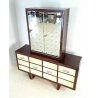 CABINET BORSANI CREDENZA MOBILE BAR PERGAMENA DESIGN FONTANA ARTE DECO SIDEBOARD