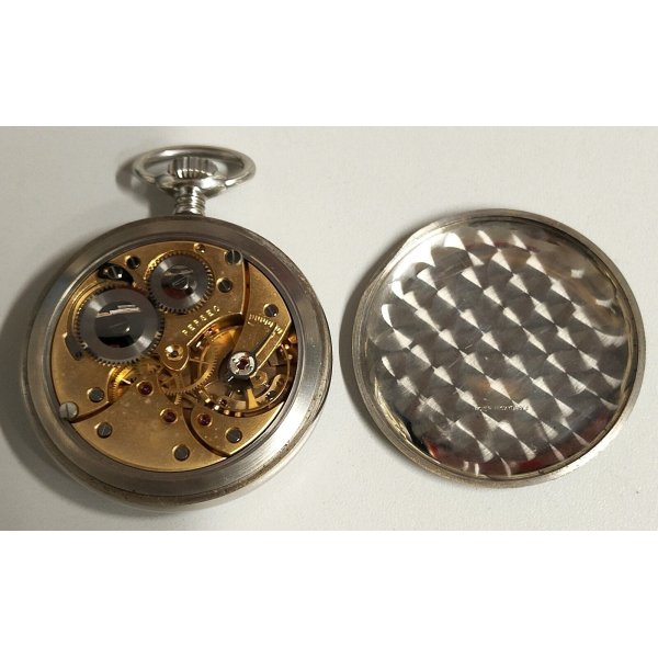 ANTICO OROLOGIO TASCA Perseo FS Ferrovie EPOCA anni 70 OLD Railroad POCKET  WATCH