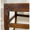 LOTTO N. 6 ANTICA SEDIA STILE CARABINIERE LEGNO NOCE 1800 IMPAGLIATE EPOCA CHAIR