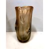 VASO VETRO MURANO F. Poli PER Seguso TRONCO ALBERO IRIDATO BOCCHE 32cm/h ANNI 30