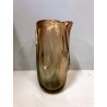 VASO VETRO MURANO F. Poli PER Seguso TRONCO ALBERO IRIDATO BOCCHE 32cm/h ANNI 30