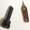 AURORA TORINO Antica Penna Stilografica RETRATTILE Safety ORO 18kr FOUNTAIN PEN