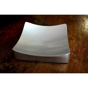  SVUOTATASCHE VIDE POCHE Walter Moretti ALLUMINIO QUADRATO INTERNO CAVO 1970 