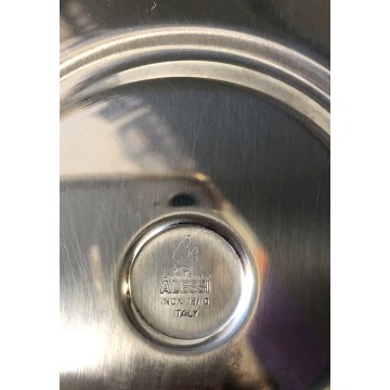 BOLLITORE VINTAGE IL CONICO DESIGN Aldo Rossi PER ALESSI ACCIAIO INOX ANNI '80