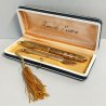 RARA PARURE Zenith Extra ANTICA PENNA STILOGRAFICA + MATITA Montegrappa ORO 18kr