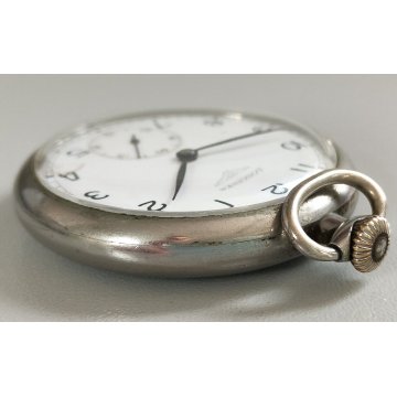 ANTICO OROLOGIO TASCA Longines CAL. 37.93 meccanico ANNI 50 OLD POCKET WATCH