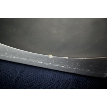  SVUOTATASCHE VIDE POCHE Walter Moretti ALLUMINIO QUADRATO INTERNO CAVO 1970 