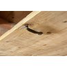 ANTICO ARMADIO CENTINATO PIEMONTESE DOPPIO CORPO LEGNO NOCE 2 ANTE EPOCA 1800