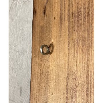 ANTICO ARMADIO CENTINATO PIEMONTESE DOPPIO CORPO LEGNO NOCE 2 ANTE EPOCA 1800