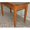 ANTICO TAVOLO SCRITTOIO legno NOCE epoca 1800 SCRIVANIA 2 CASSETTI SALA OLD DESK