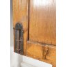 ANTICO ARMADIO RUSTICO LEGNO LARICE 2 ANTE 1 CASSETTO EPOCA 1800 GUARDAROBA OLD