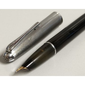 Rara ANTICA PENNA STILOGRAFICA Aurora 88 Nikargenta 1° TIPO anni 40 FOUNTAIN PEN